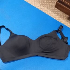 34I Hot Milk Lingerie Black Nursing Bra